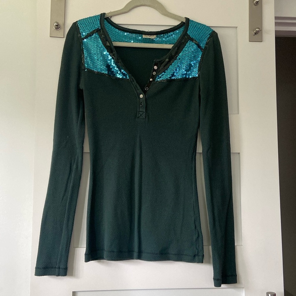 Free People Embellished Thermal